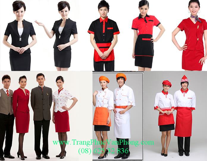 Thiết kế đồng phục nhà hàng kiểu Nhật được nhiều khách hàng yêu thích