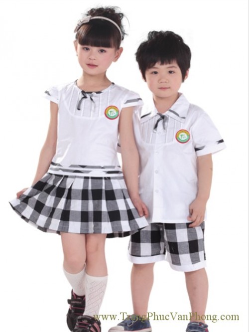 Đồng phục học sinh tiểu học đáng yêu T43